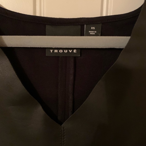 Trouvé leather shift mini dress - Picture 2 of 3